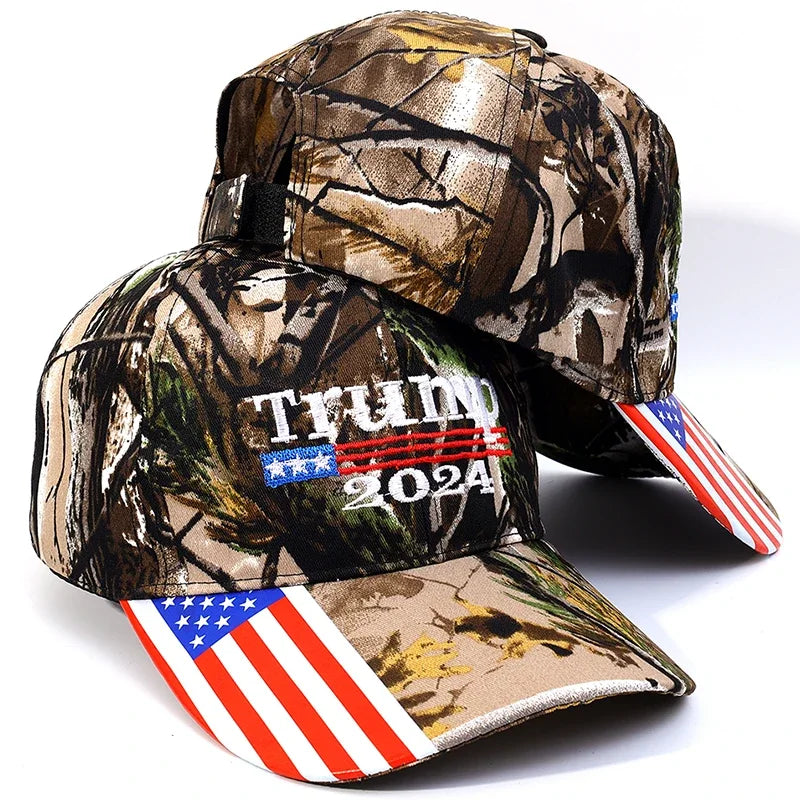 Trump 2024 Make America Great Again Hat – Embroidered Mesh Cap for Republicans