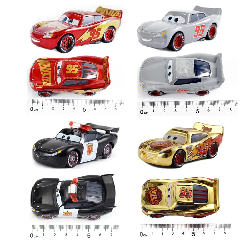 Disney Pixar Cars 3 Lightning McQueen &amp; Mack Uncle Collection – 1:55 Diecast Alloy Vehicle Models