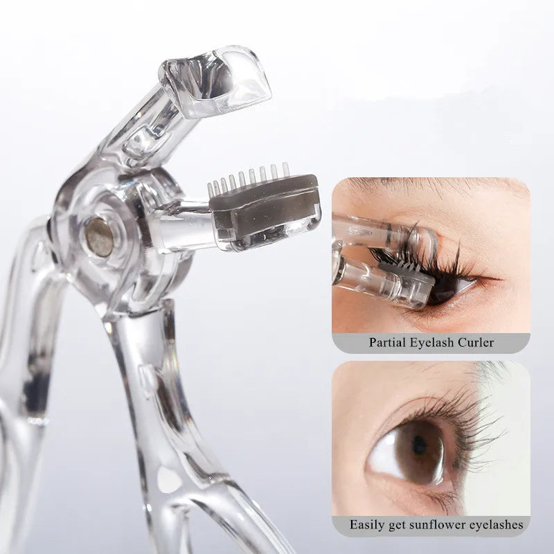 Professional Eyelash Curler with Comb - Beauty Tool