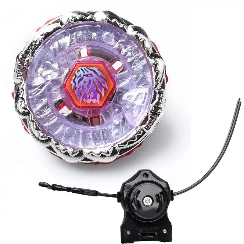 Beyblade Burst Metal Fusion – Galaxy Pegasus Fury Master 4D System Gyro with Launcher, Spinning Top Toy for Children