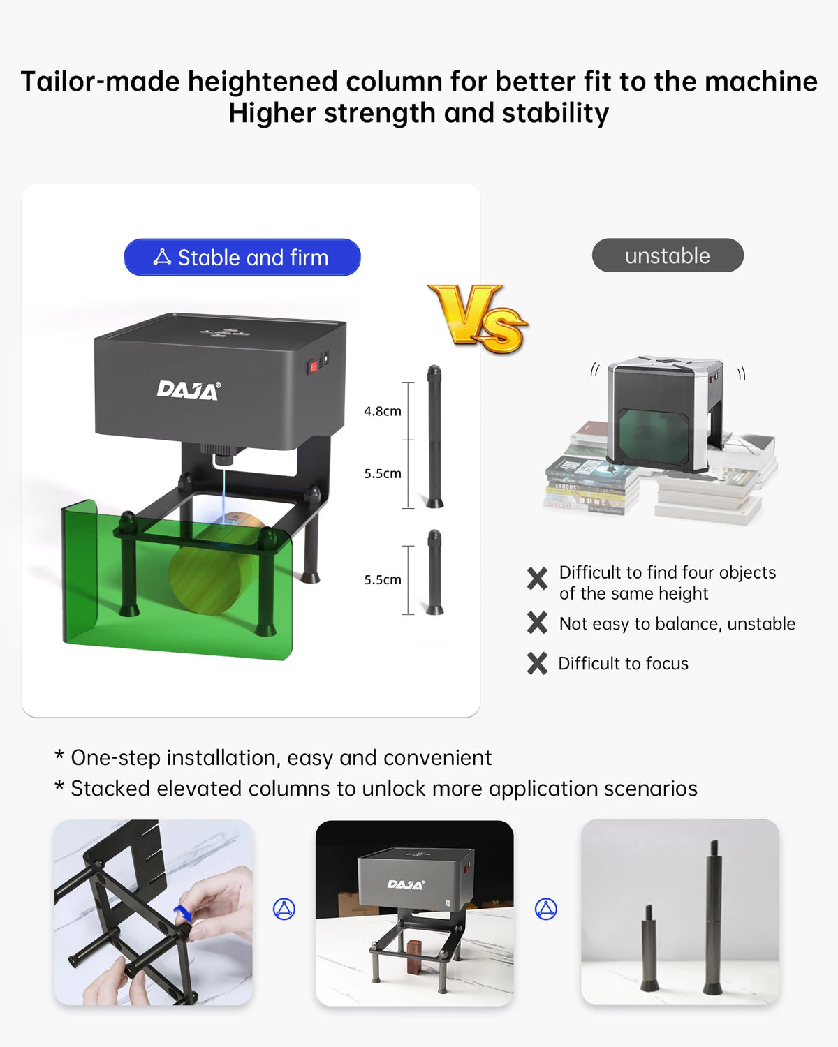 DJ6 Mini Portable Laser Engraver – DIY Bluetooth CNC for Wood, Leather, &amp; Plastic