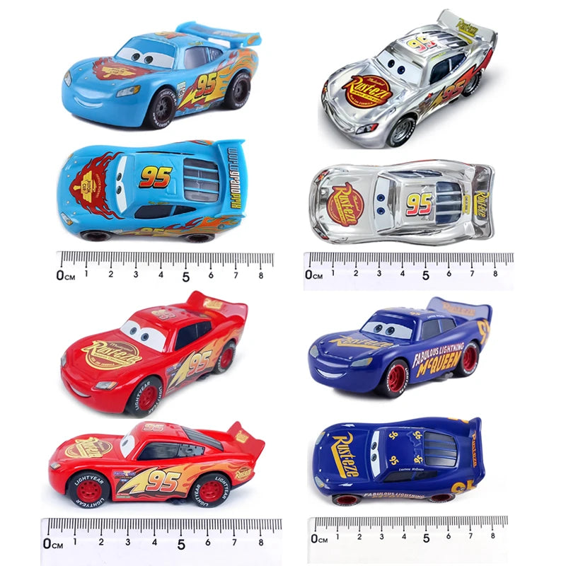 Disney Pixar Cars 3 Lightning McQueen &amp; Mack Uncle Collection – 1:55 Diecast Alloy Vehicle Models