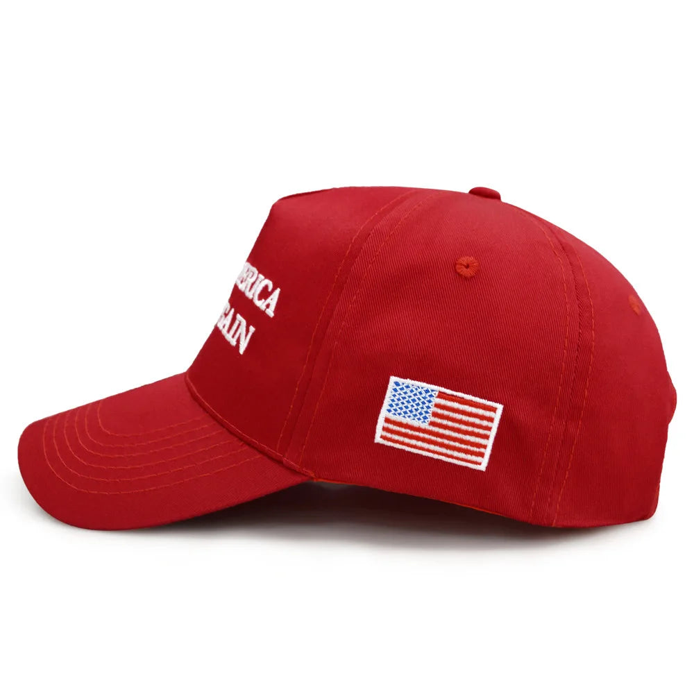 Make America Great Again Baseball Cap – Donald Trump GOP Republican Adjustable Hat for Patriots