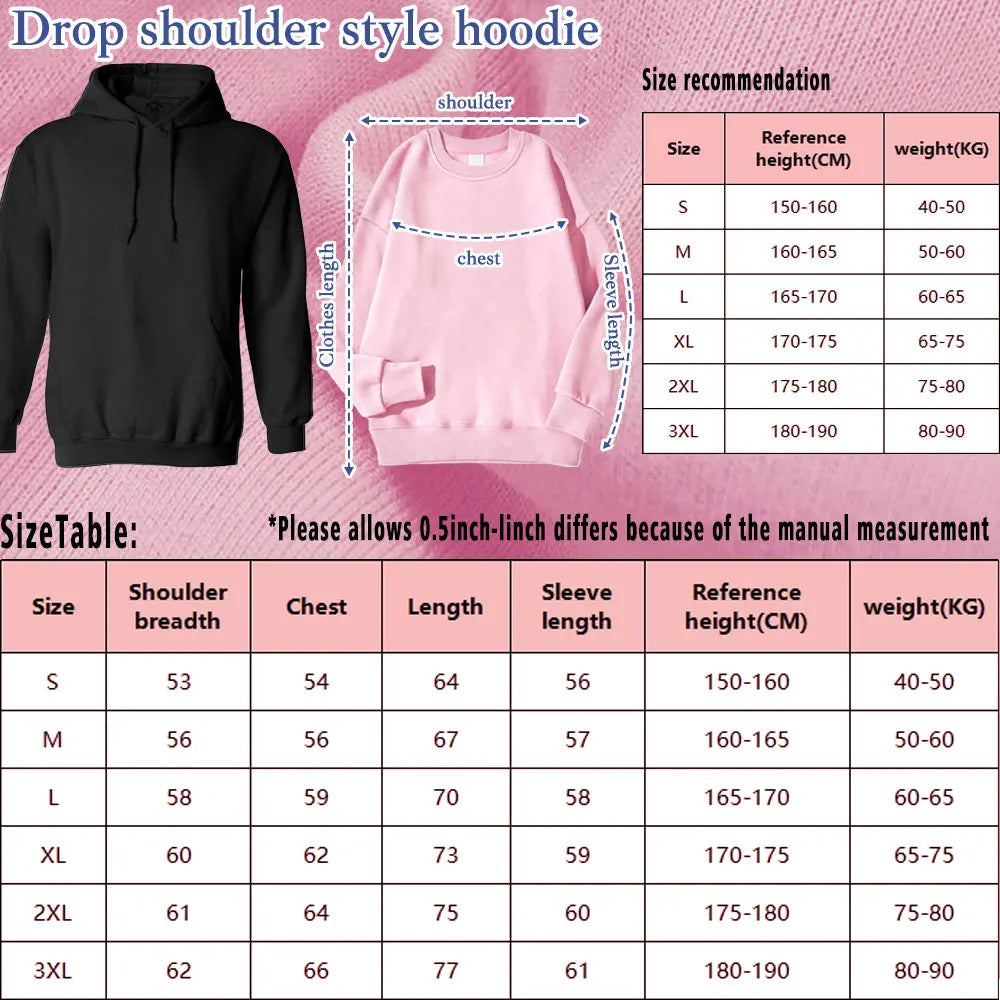 Bubu Dudu Bear Matching Couple Hoodies for Men and Women, Cute His and Hers Pullover Sweatshirts, Casual Fall Winter Outfit