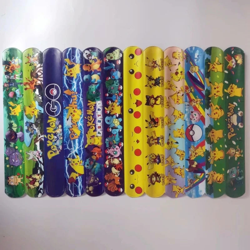 Cute Pokémon Pikachu Bracelet Wristbands – Variety of Anime Doll Characters