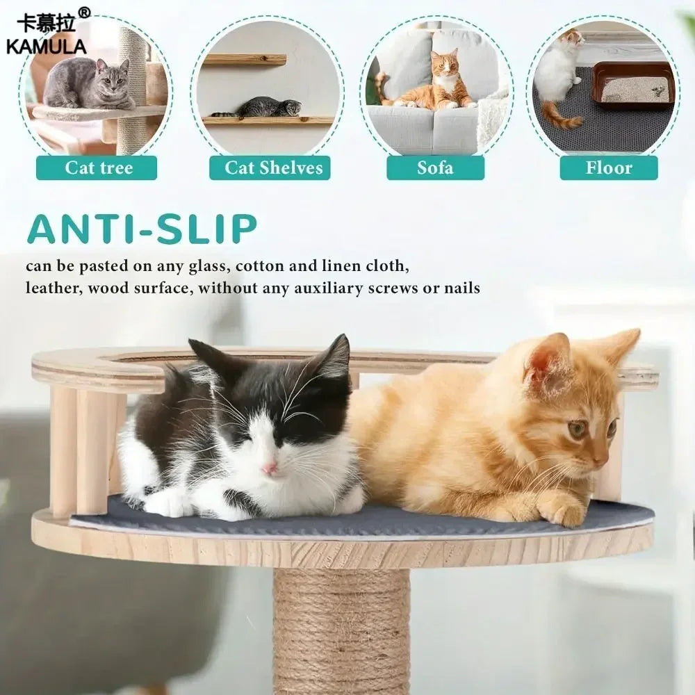 Self-Adhesive Cat Scratching Mat: Trimmable Carpet for Furniture Protection Against Scratching