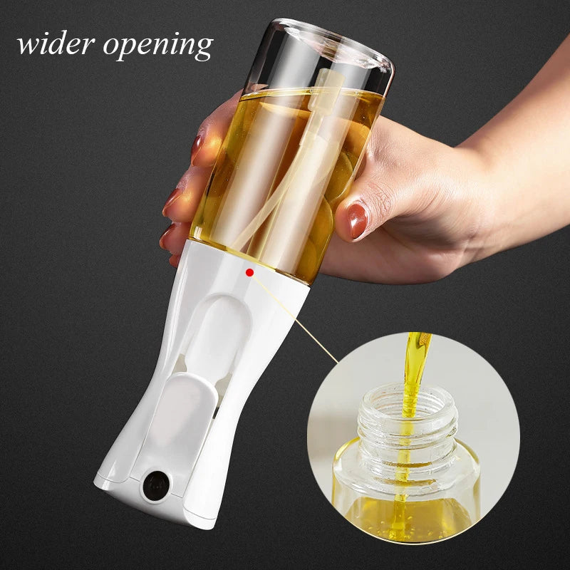 Oil Spray Bottle for Cooking: Olive Oil Sprayer for Camping, BBQ, Baking, Vinegar, and Soy Sauce – Available in 200ml and 300ml