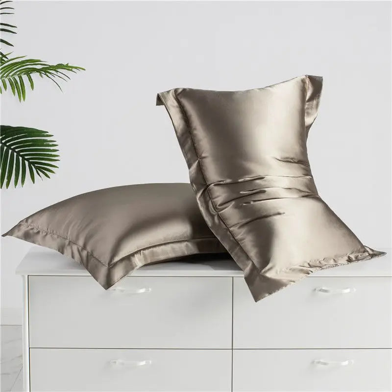 Natural Mulberry Silk Satin Pillowcase: Luxurious Softness for Hair and Skin Care