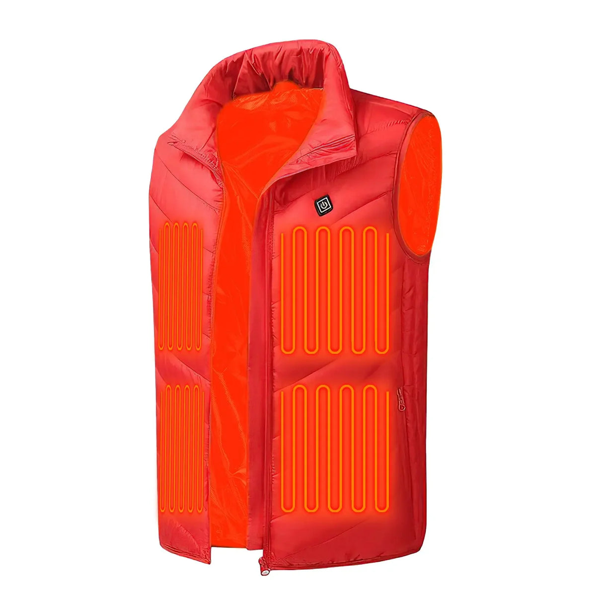 Heated Vest Zones Washable Electric Heated Jackets Men Women Sportswear Heated Coat Graphene Heat Coat USB Heating Jacket