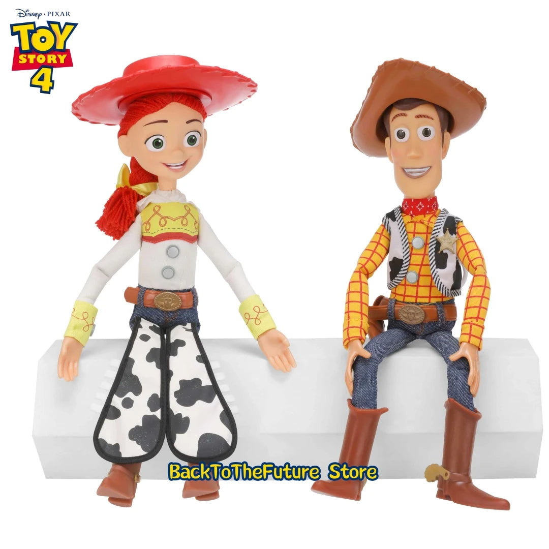 Toy Story 4 Talking Woody &amp; Jessie Figures: Interactive Collectible Toys for Kids