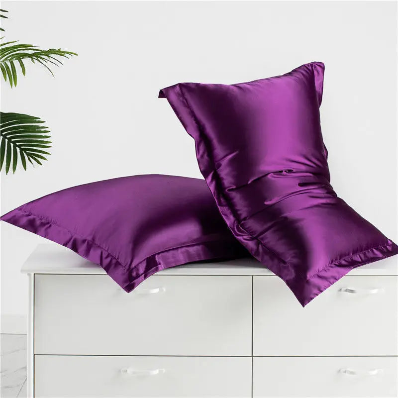 Natural Mulberry Silk Satin Pillowcase: Luxurious Softness for Hair and Skin Care