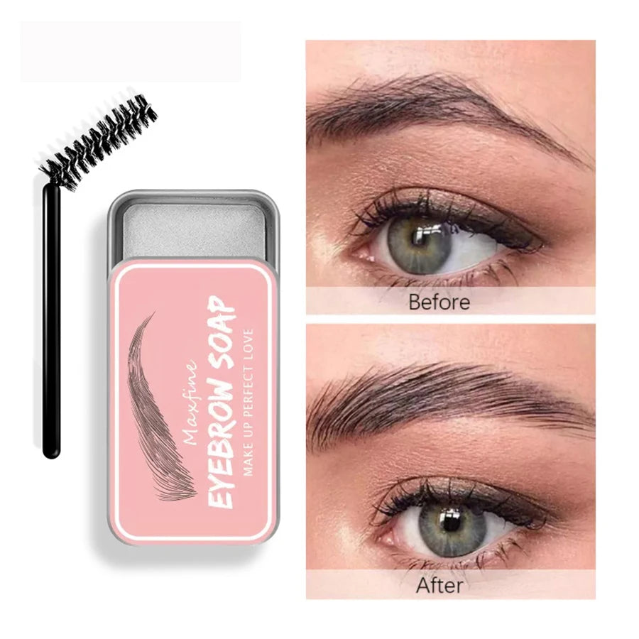 Transparent Waterproof Eyebrow Wax - Long-Lasting &amp; Natural Finish