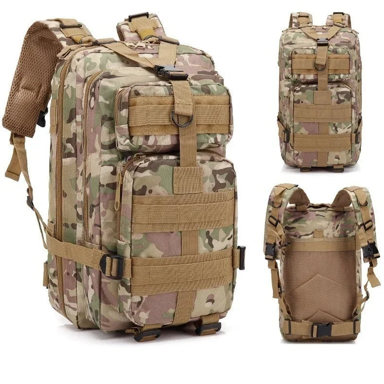 Reliable 30/45L Tactical Backpack for Travel, Hiking, and Outdoor Survival