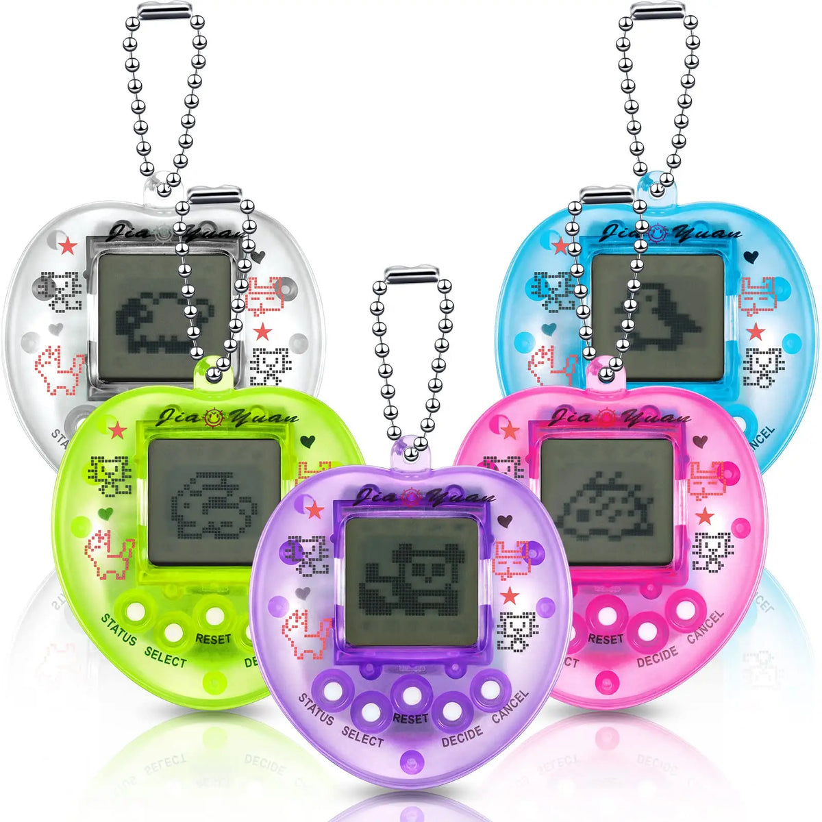 Kids Electronic Pets Game – Tamagotchi Handheld Game Console in Russian