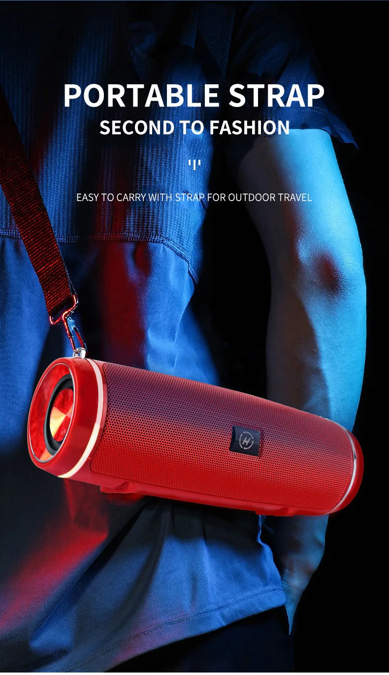 2023 Wireless Bluetooth Speaker - Portable Outdoor Waterproof Subwoofer with Stereo Sound