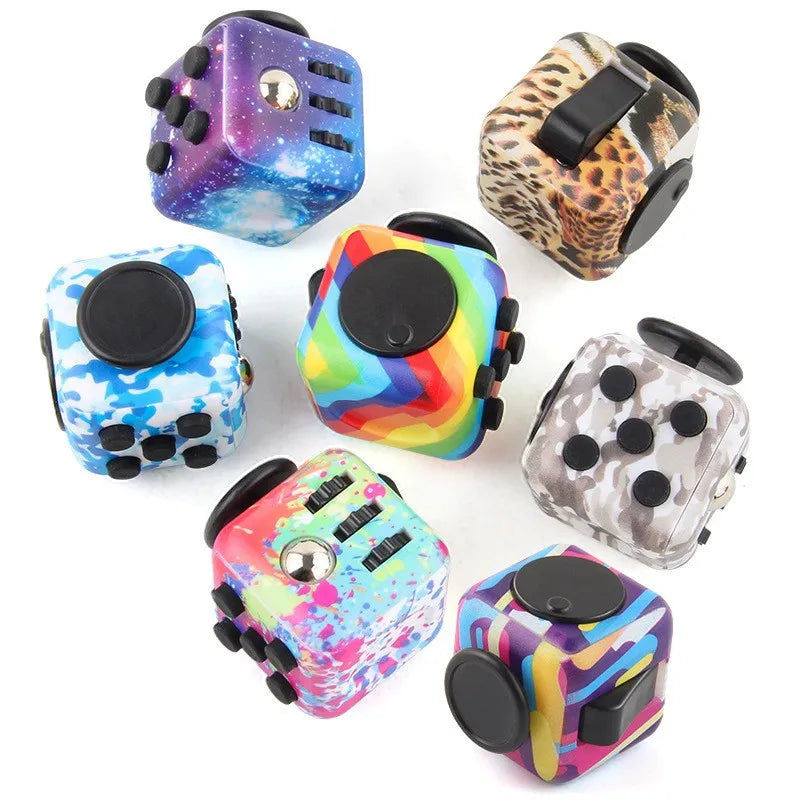 Infinity Stress Cube Fidget Decompression Toy – Anti-Stress Game for Kids and Adults, Perfect for Anxiety Relief