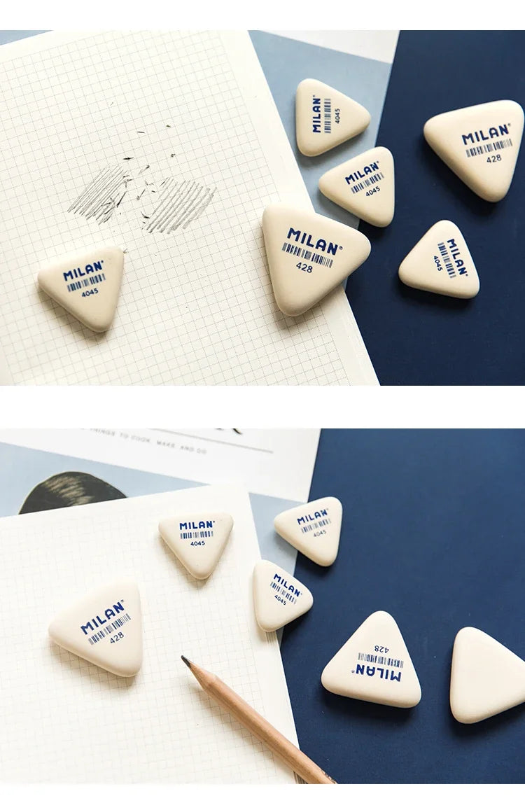 Cute Triangle Rubber Eraser for Sketching - Stationery for Students and Artists