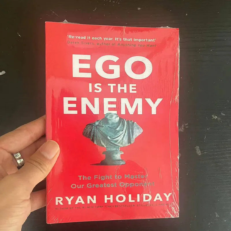 Ego Is the Enemy: A #1 New York Times Bestseller by Ryan Holiday – Paperback Edition