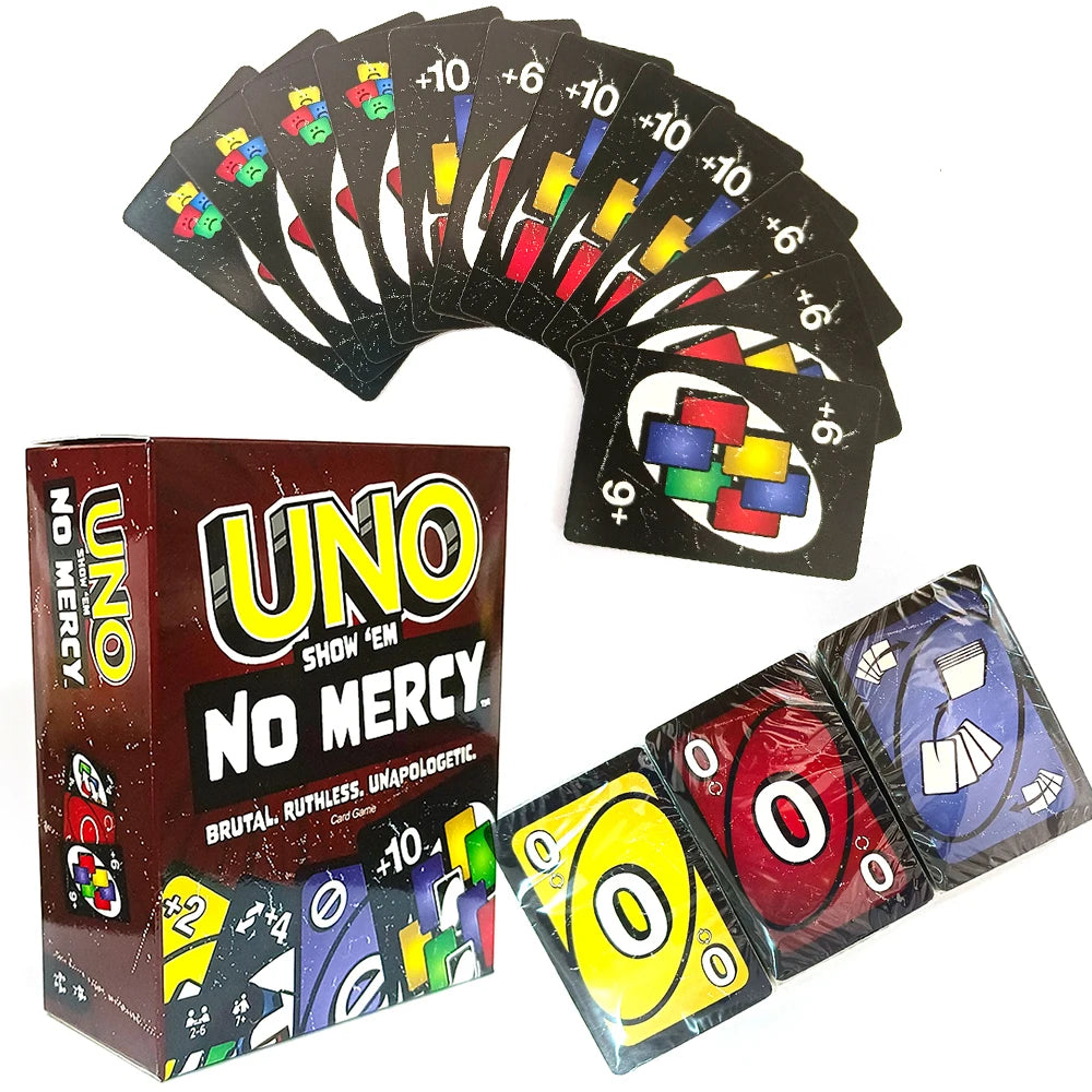 UNO No Mercy Card Game: Family Party Fun &amp; Entertainment for All Ages