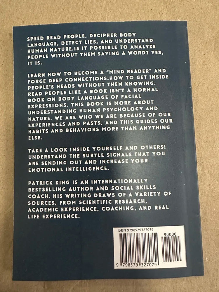 Read People Like a Book: Master the Art of Analyzing, Understanding, and Predicting Emotions, Thoughts, Intentions, and Behaviors