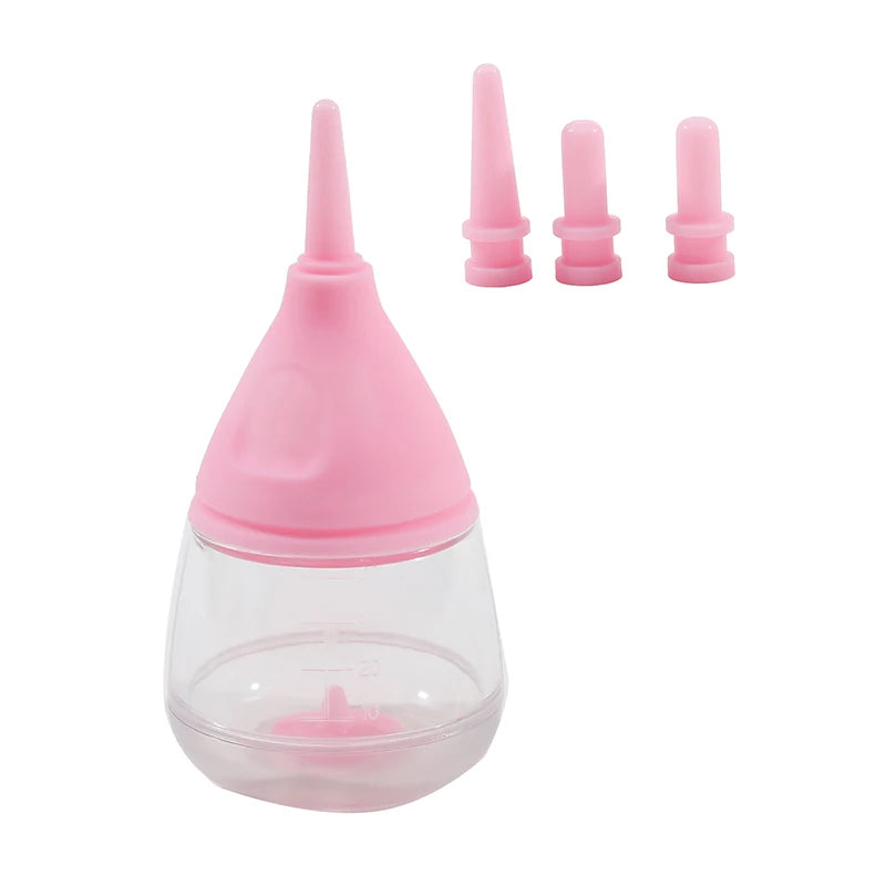 Newborn Pet Feeding Bottle – Nursing Device for Water &amp; Milk for Cats and Dogs