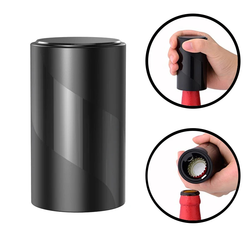 Electric Wine Opener: Automatic Corkscrew and Battery-Powered Bottle Opener with Foil Cutter – Perfect for Wine and Beer