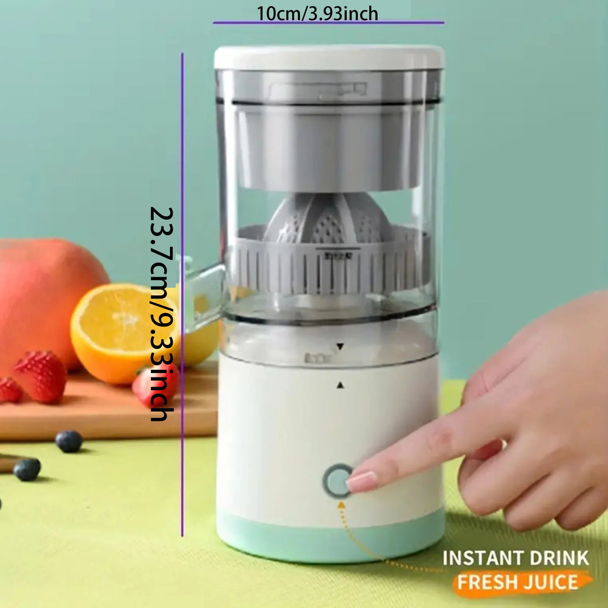 USB Rechargeable Citrus Juicer - Wireless &amp; Automatic