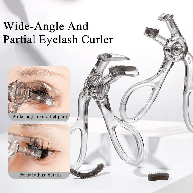 Professional Eyelash Curler with Comb - Beauty Tool