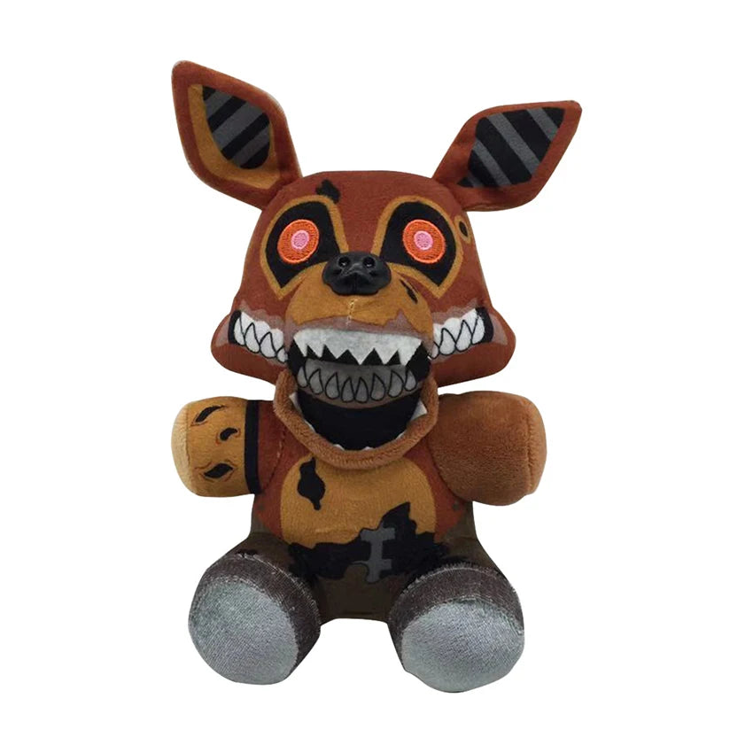 Five Nights at Freddy&#39;s Plush Toys – 18cm Cute Dolls of Bonnie, Foxy, and Freddy, Cartoon Stuffed Toys for Children’s Gifts