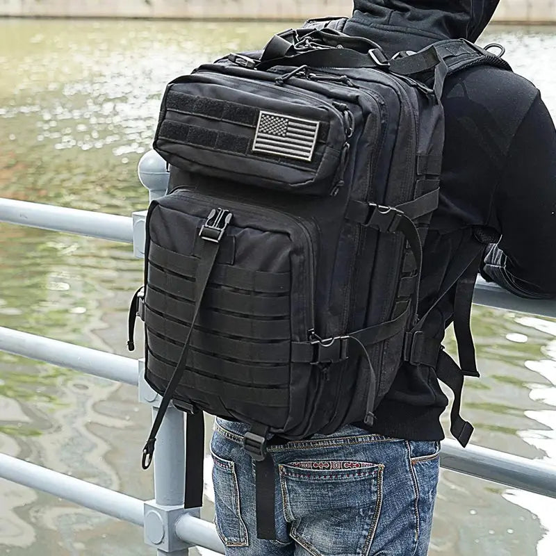 Reliable 30/45L Tactical Backpack for Travel, Hiking, and Outdoor Survival