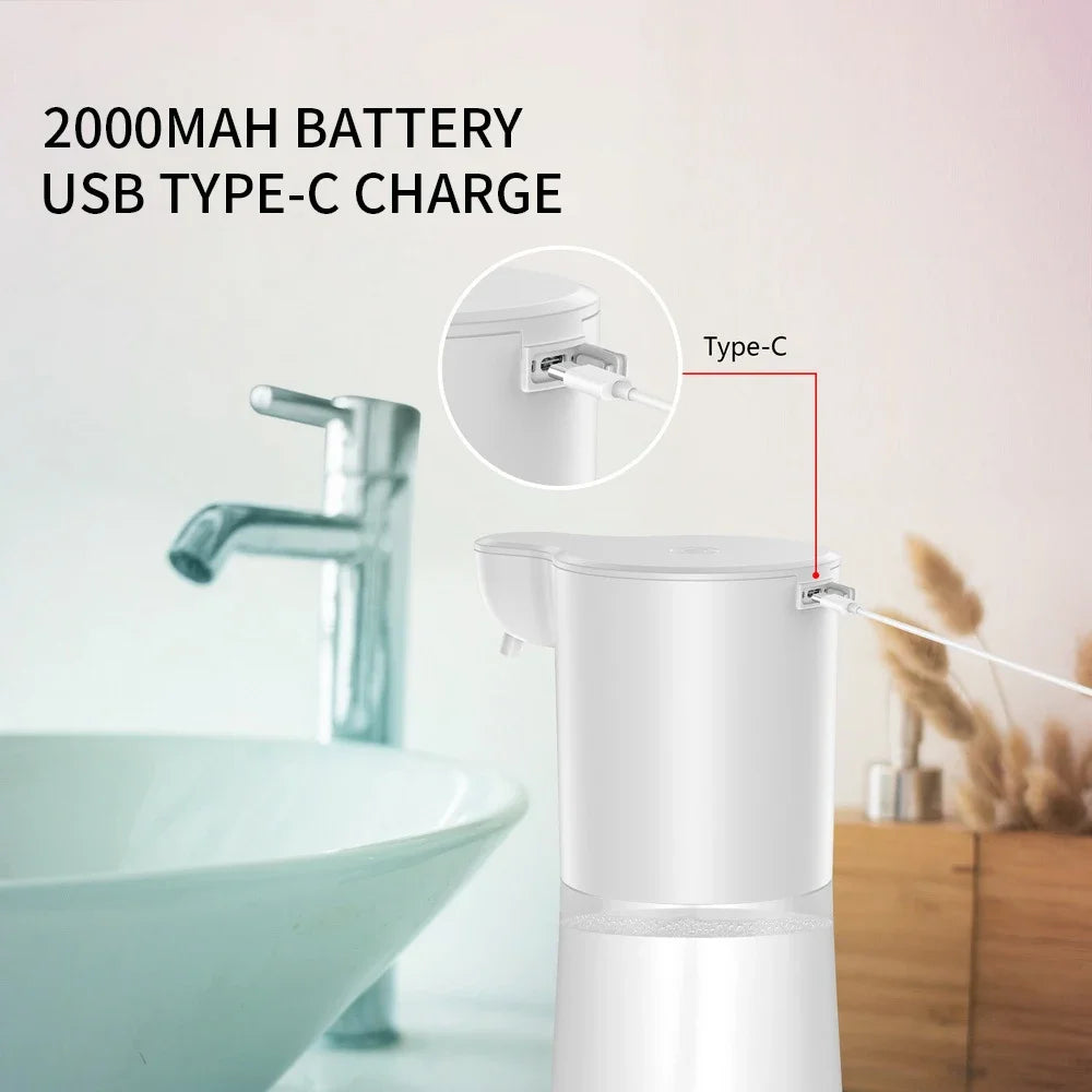 Xiaomi Automatic Foam Soap Dispenser - USB Rechargeable, Touchless with Smart Infrared for Kitchen &amp; Bathroom