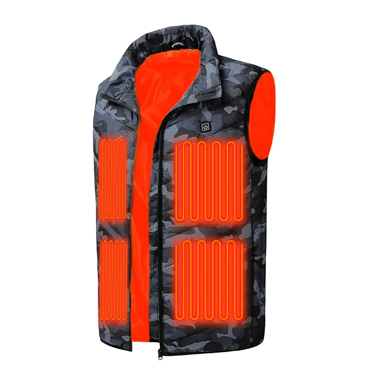 Heated Vest Zones Washable Electric Heated Jackets Men Women Sportswear Heated Coat Graphene Heat Coat USB Heating Jacket