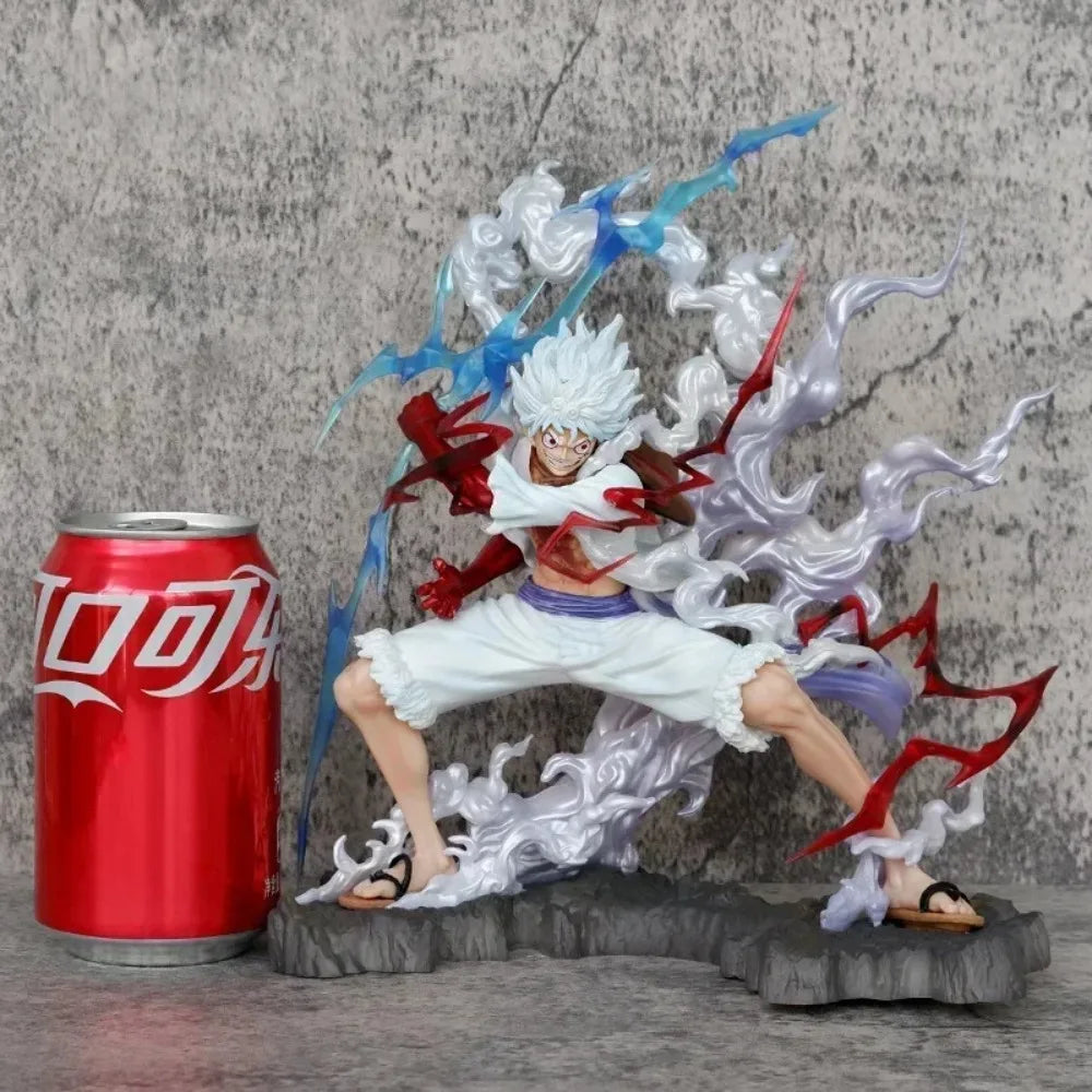 One Piece Nika Luffy Figure – Lightning Fifth Gear Action Figurine Model