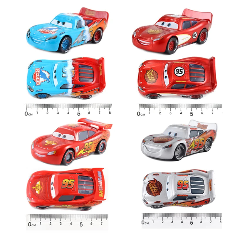 Disney Pixar Cars 3 Lightning McQueen &amp; Mack Uncle Collection – 1:55 Diecast Alloy Vehicle Models