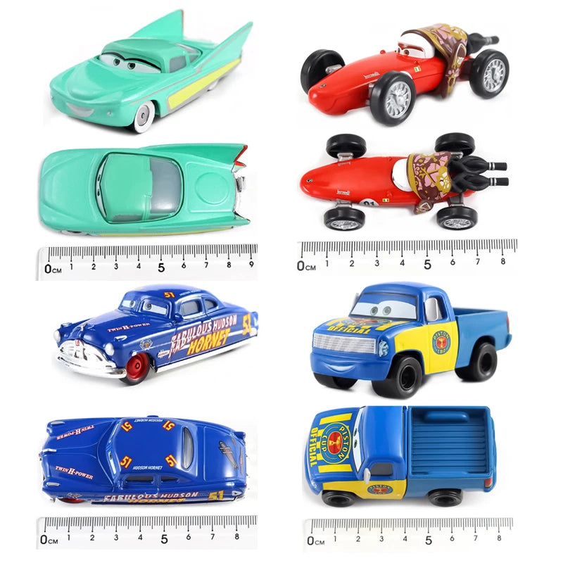 Disney Pixar Cars 3 Lightning McQueen &amp; Mack Uncle Collection – 1:55 Diecast Alloy Vehicle Models