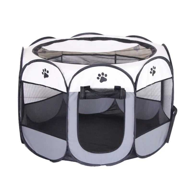 Portable Foldable Cat Tent: Easy-Setup Outdoor Travel House for Cats and Small Dogs