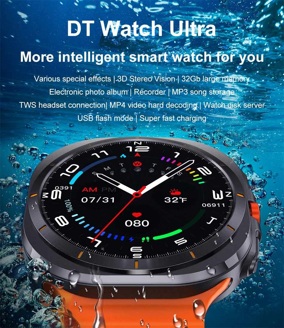 Smart Watch 7 Ultra - AMOLED Fitness & Health Tracker