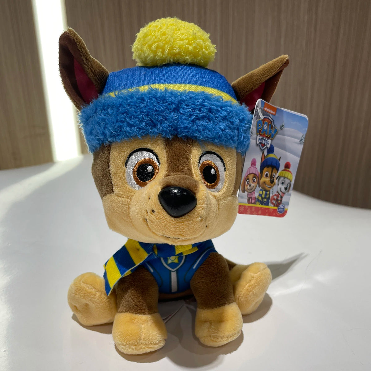 Genuine Paw Patrol 9kinds Chase Skye Everest in Signature Snow Rescue Uniform 6&quot; 15-18cm Anime Doll Plush Toy Children Gift