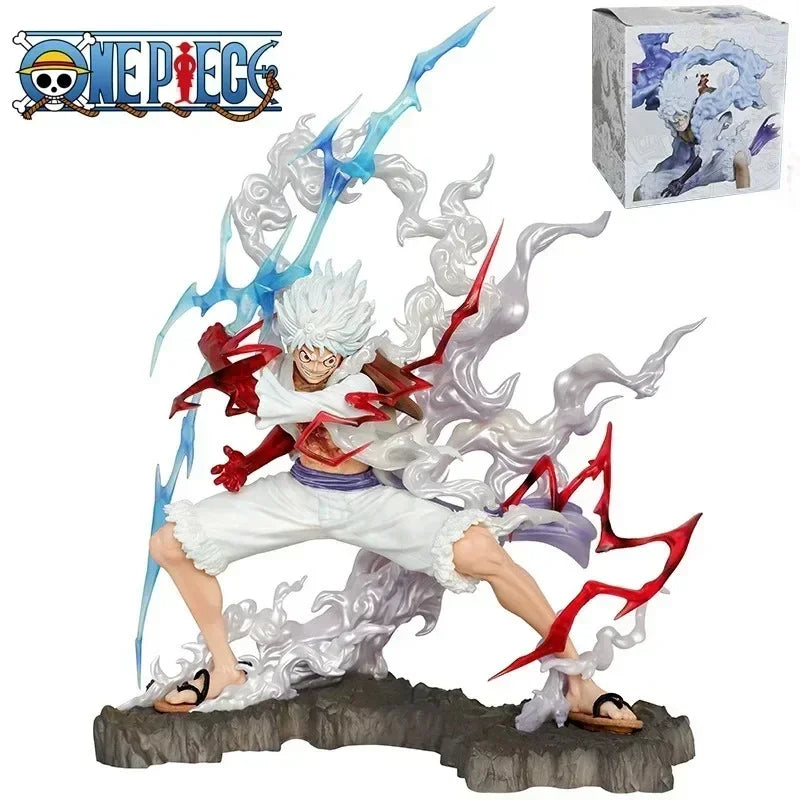 One Piece Nika Luffy Figure – Lightning Fifth Gear Action Figurine Model