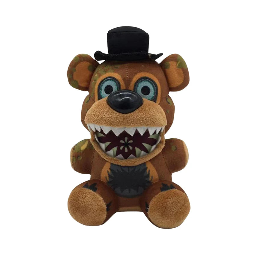 Five Nights at Freddy&#39;s Plush Toys – 18cm Cute Dolls of Bonnie, Foxy, and Freddy, Cartoon Stuffed Toys for Children’s Gifts