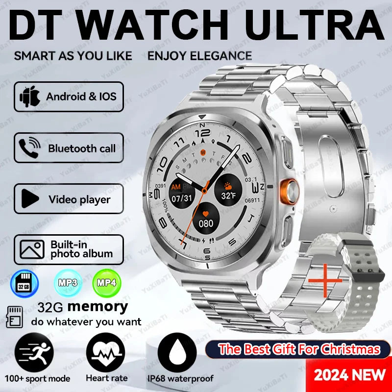 Smart Watch 7 Ultra - AMOLED Fitness & Health Tracker