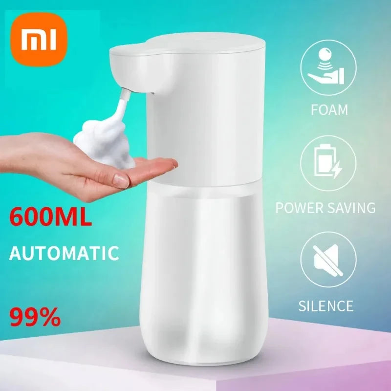 Xiaomi Automatic Foam Soap Dispenser - USB Rechargeable, Touchless with Smart Infrared for Kitchen &amp; Bathroom