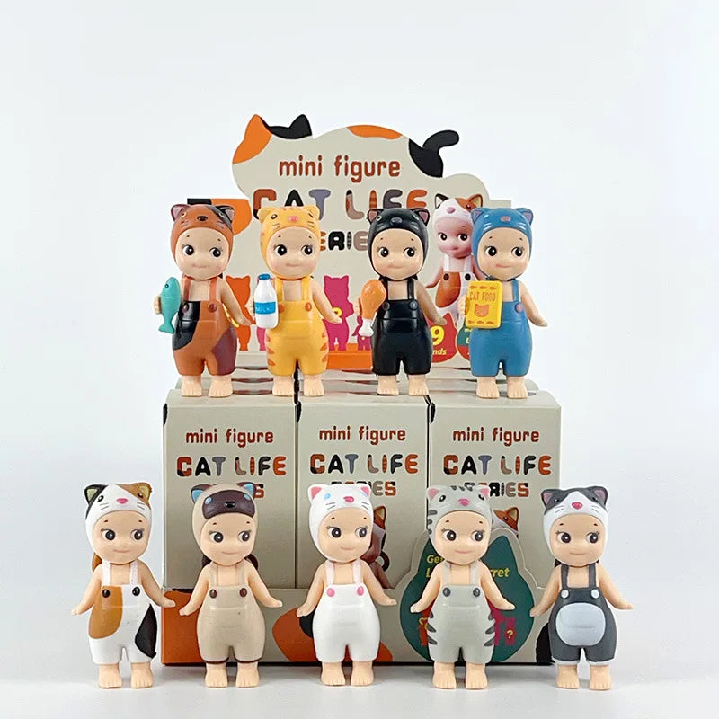 Cat Blind Box Sonny Angel Figures – Life Action Toys and Ornaments, Perfect Dolls for Fans and Children’s Gifts