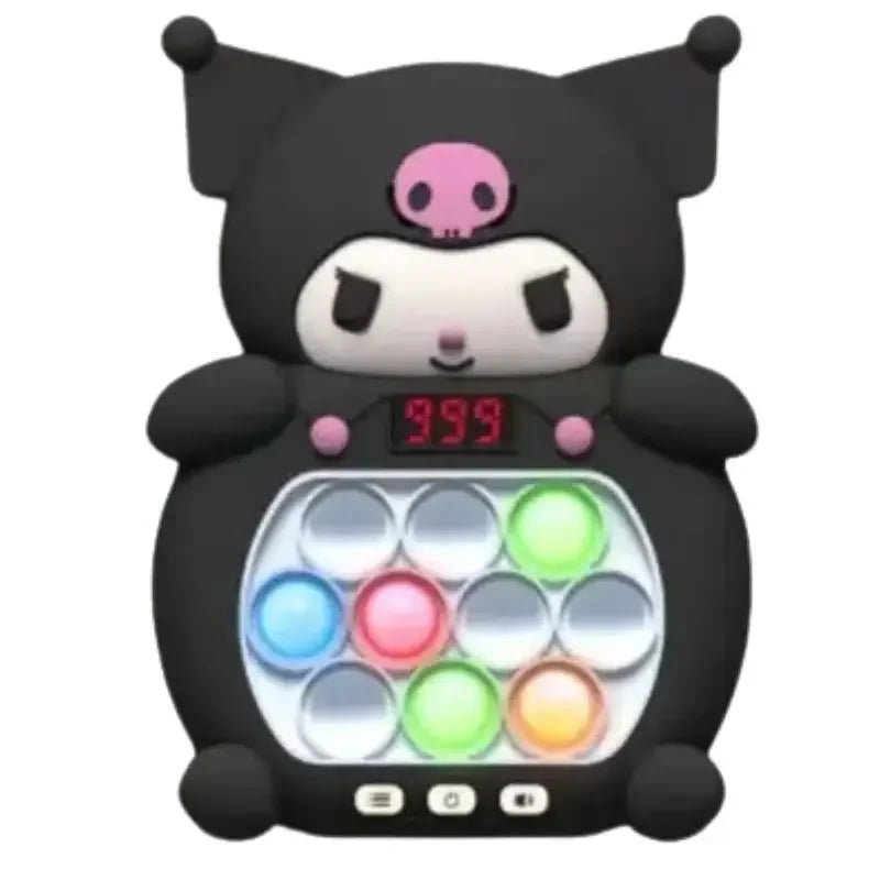 Kuromi Pop-Up Fidget Game: Electronic Light-Up Stress Relief Toy for All Ages