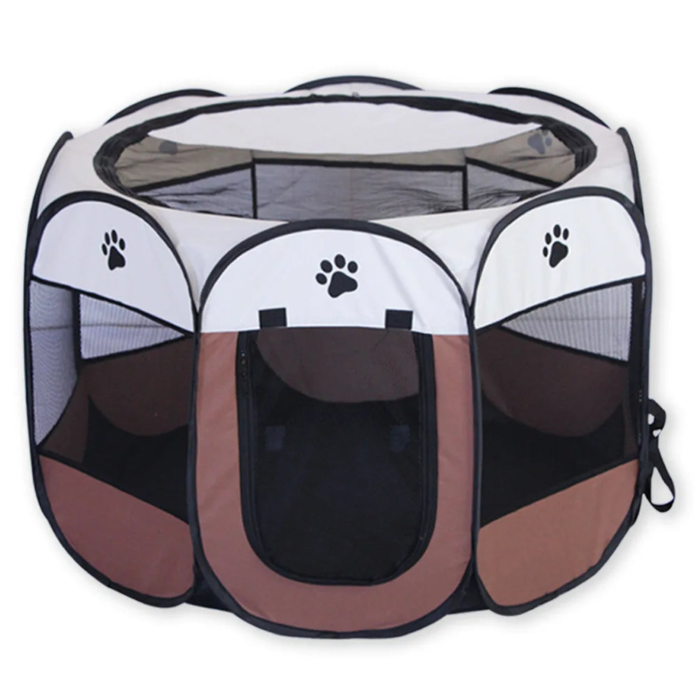 Portable Foldable Cat Tent: Easy-Setup Outdoor Travel House for Cats and Small Dogs