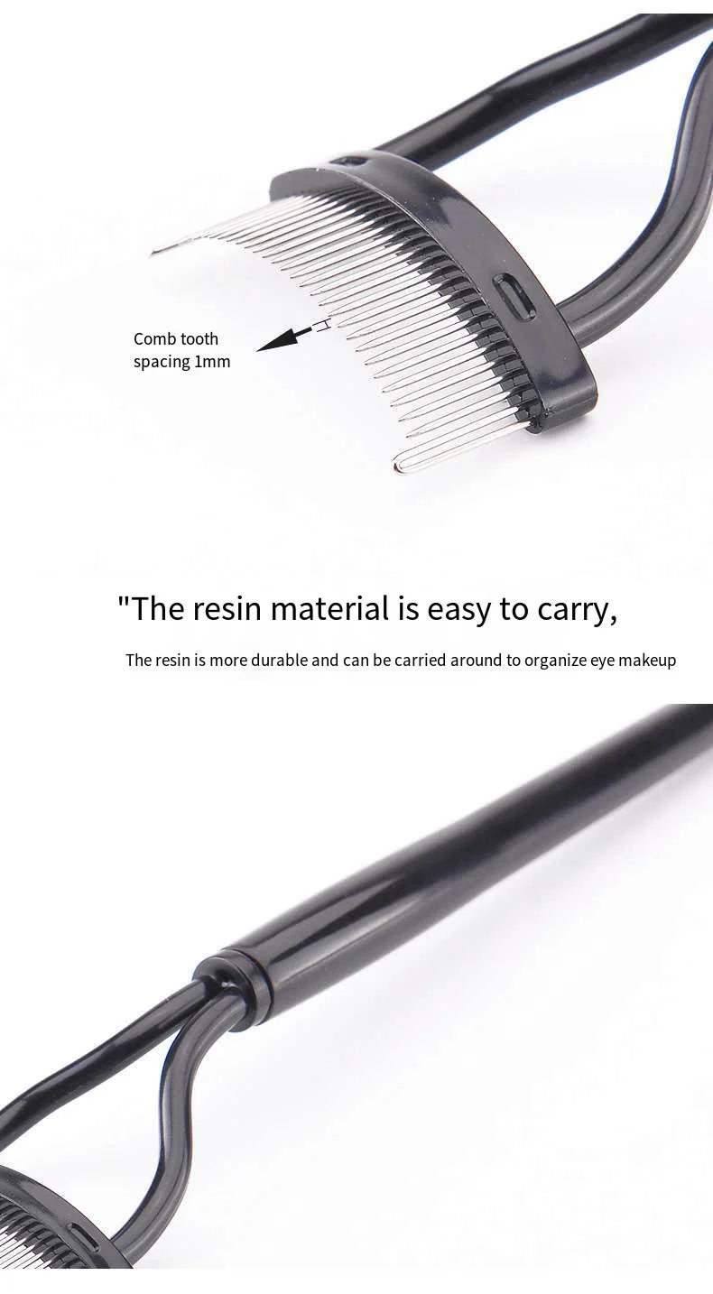 Metal Eyelash Separator Comb - Stainless Steel Curler Tool