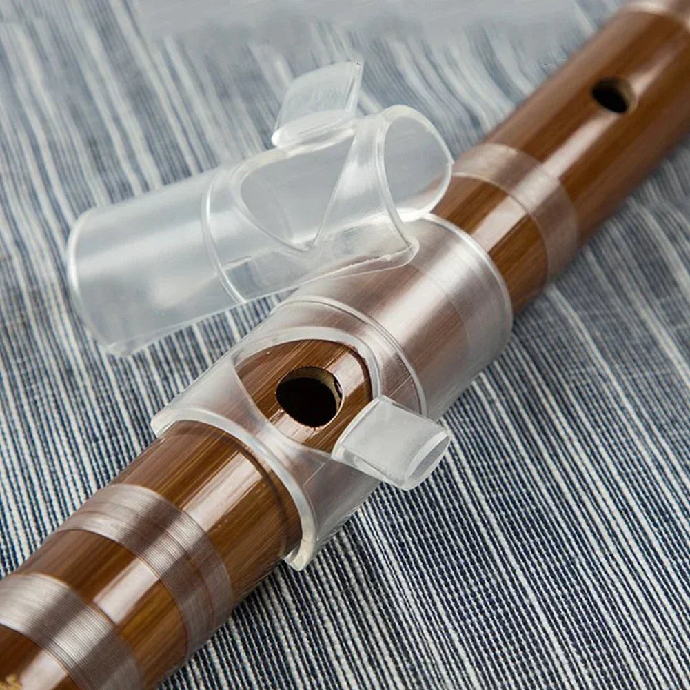 Bamboo Flute Blowing Aid - Easy-to-Blow Mouthpiece Whistle Accessory