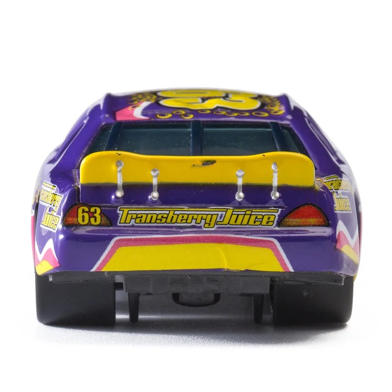 Disney Pixar Cars Lightning McQueen 1:55 Alloy Metal Model Car – Includes Mater and Sheriff