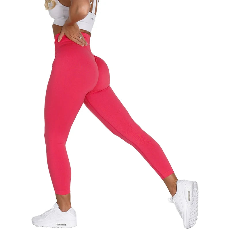 Women’s Seamless High-Waisted Leggings – Soft Spandex Yoga &amp; Gym Wear