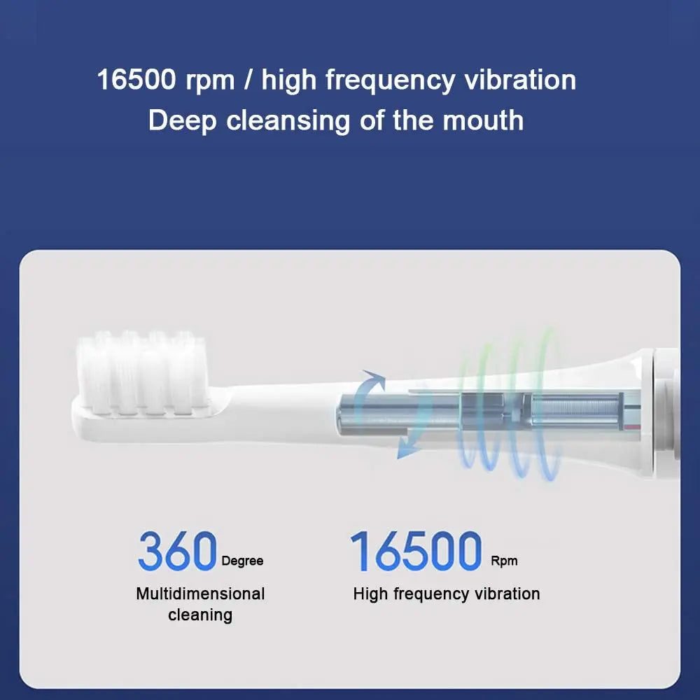 Xiaomi Mijia T100 Sonic Electric Toothbrush - USB Rechargeable &amp; Waterproof